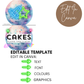 13th Birthday Boy Food Labels