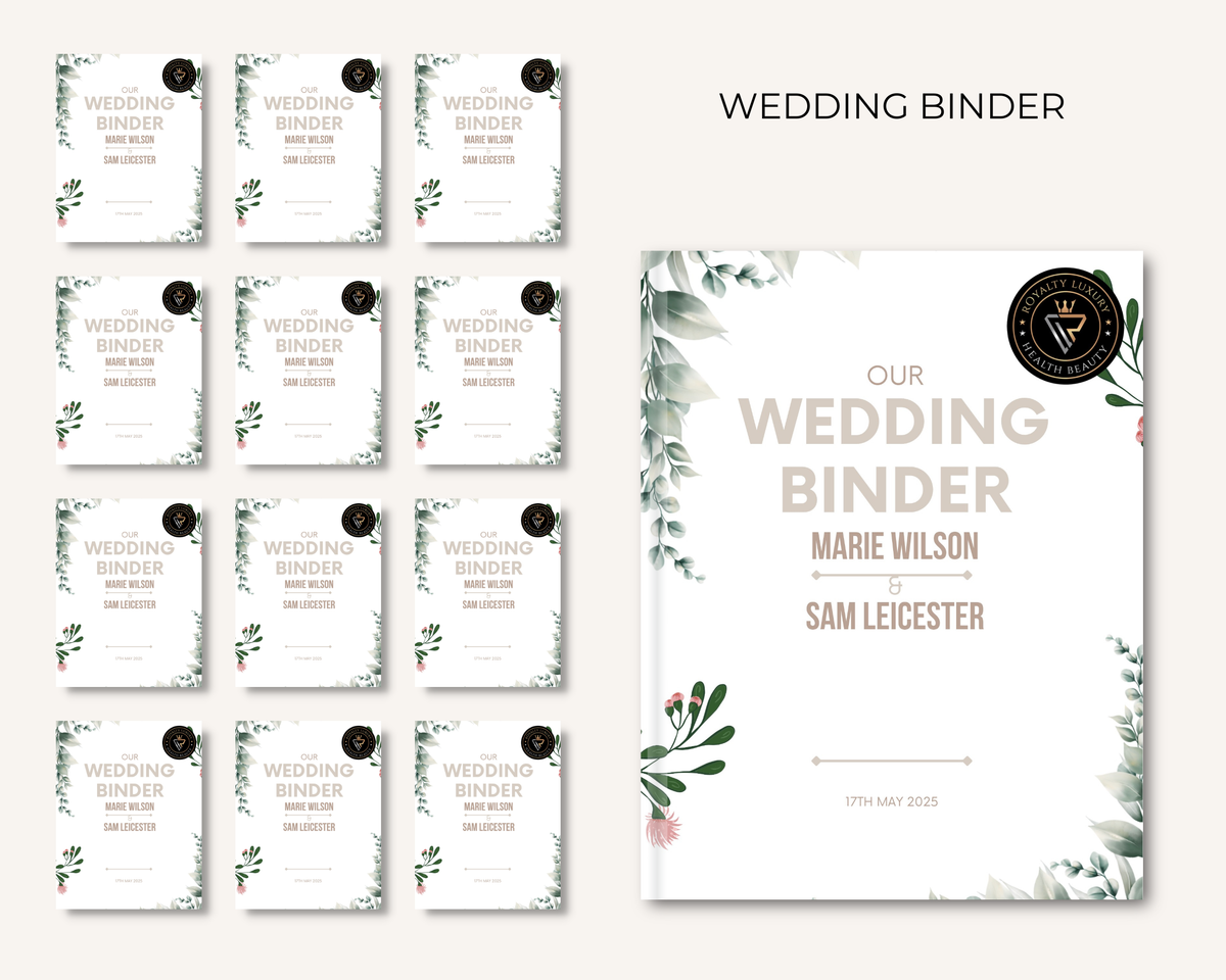Wedding Binder