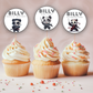 9th Birthday Cupcake Toppers Boy