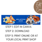 Bar Mitzvah Water Bottle Label