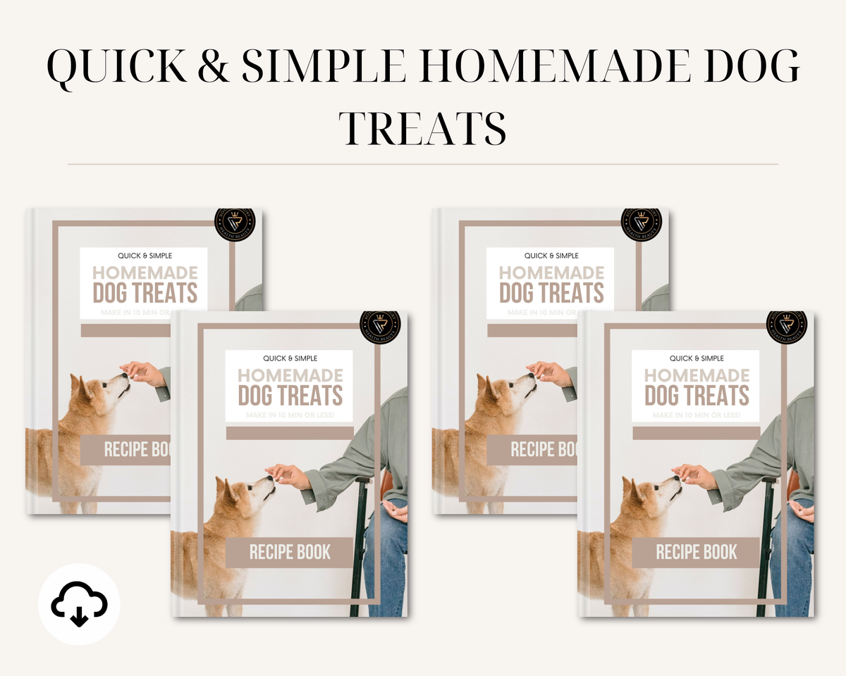 Homemade Dog Treats Recipe Book