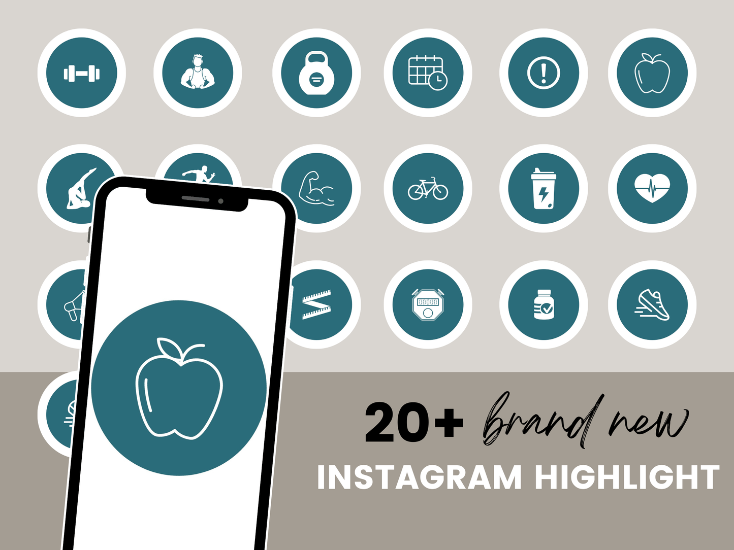 Fitness Instagram Highlight Covers