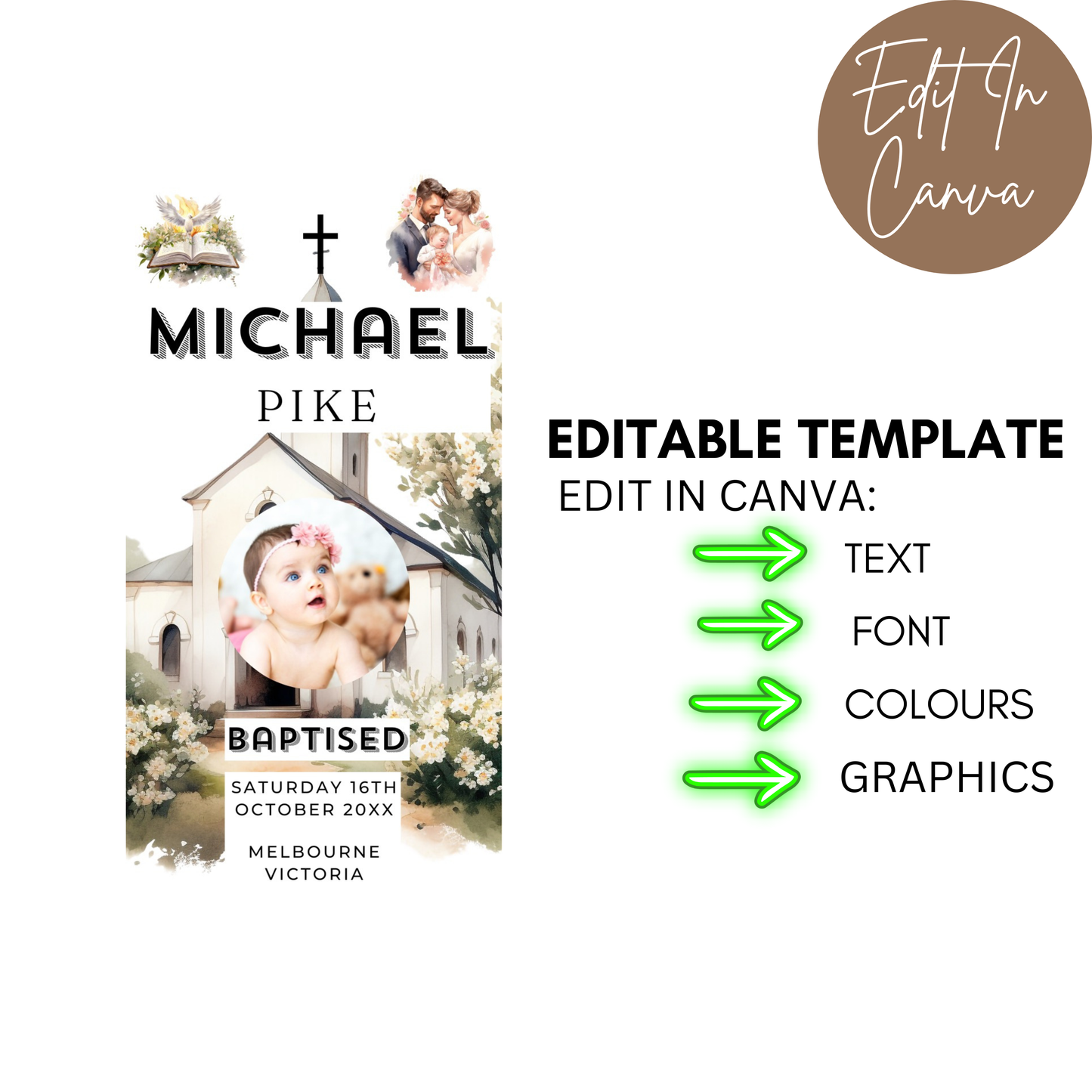 Baptism Candles