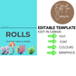 1st Birthday Food Labels