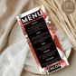 70th Birthday Menu Female