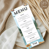 70th Birthday Menu