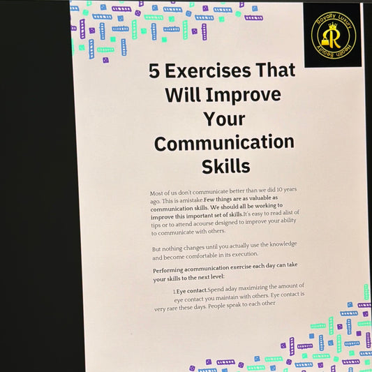 Five Exercises That Will Improve Your Communication Skills