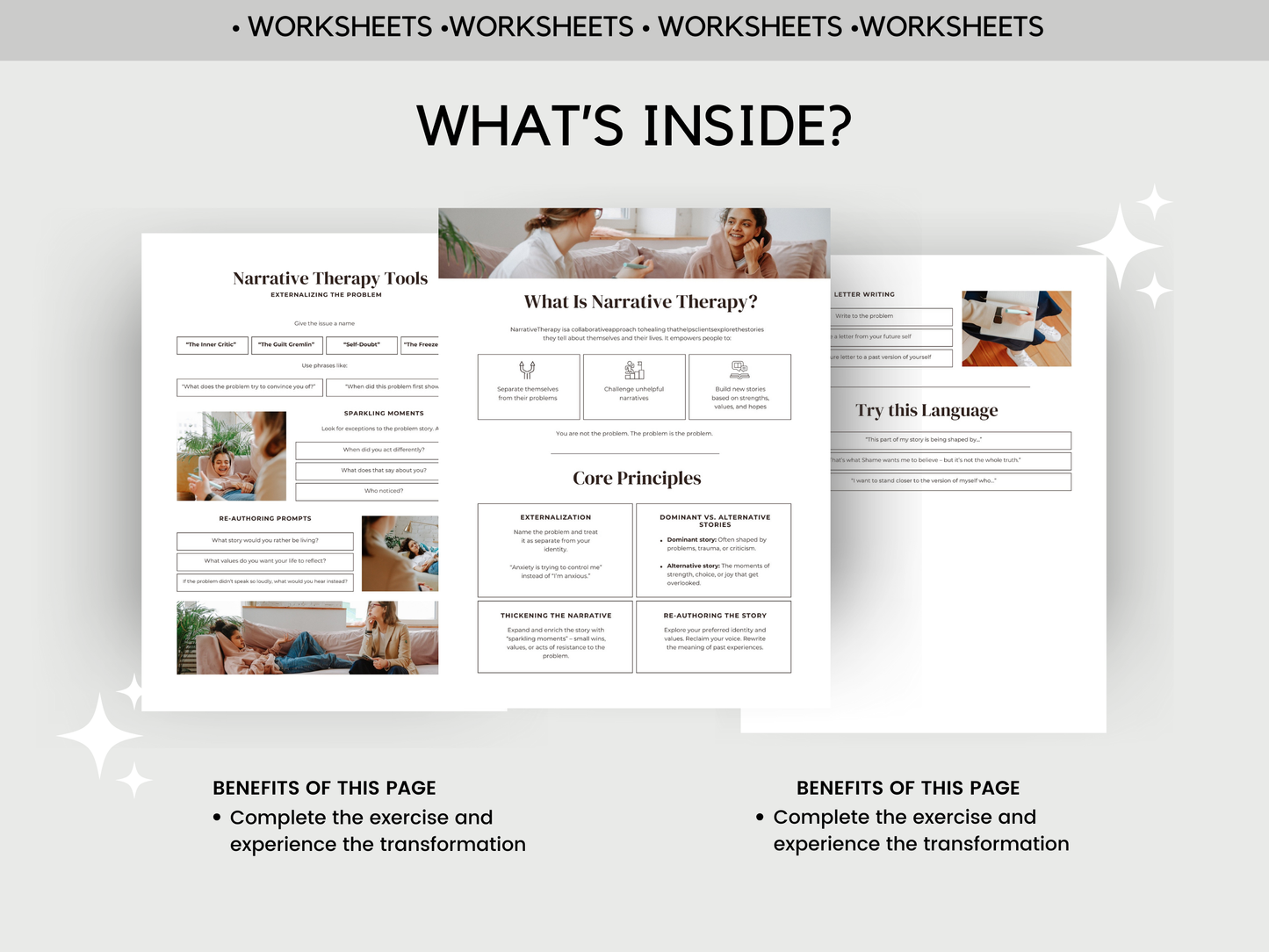 Narrative Therapy Cheat Sheet
