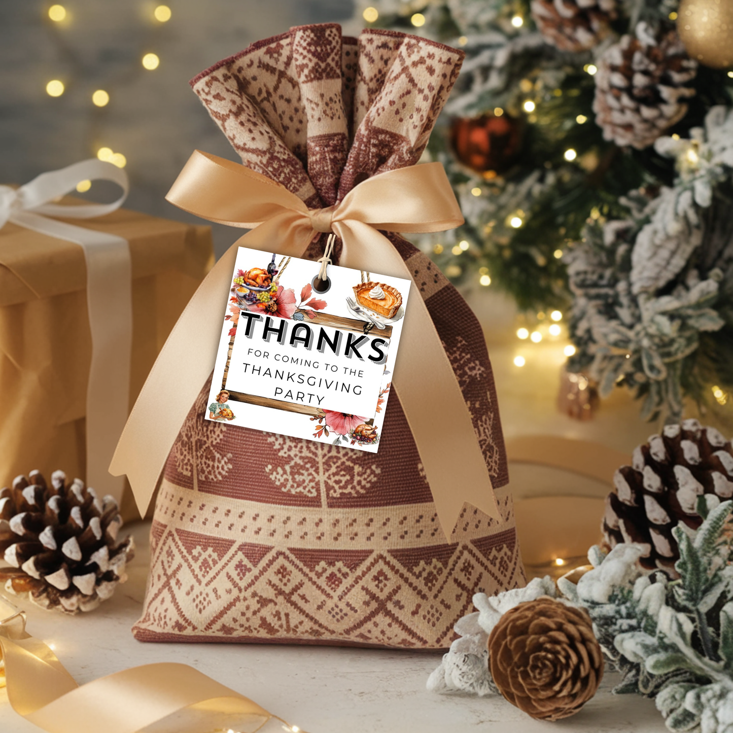Thanksgiving Thank You Tag