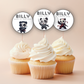 9th Birthday Cupcake Toppers Boy