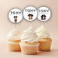 5th Birthday Cupcake Toppers Boy
