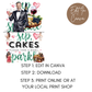 30th Birthday Boy Food Labels