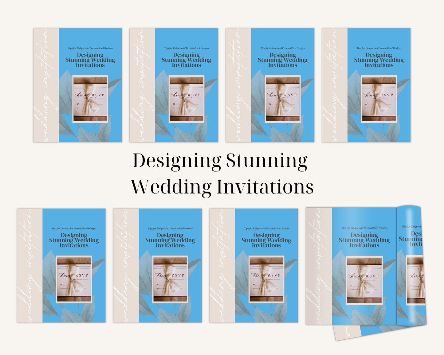 Designing Stunning Wedding Invitations