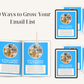 10 Ways to Grow Your Email List