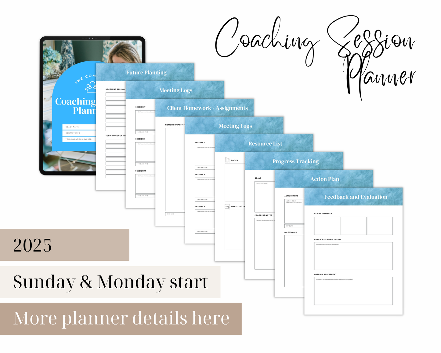 Coaching Session Planner