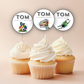 7th Birthday Cupcake Toppers Boy