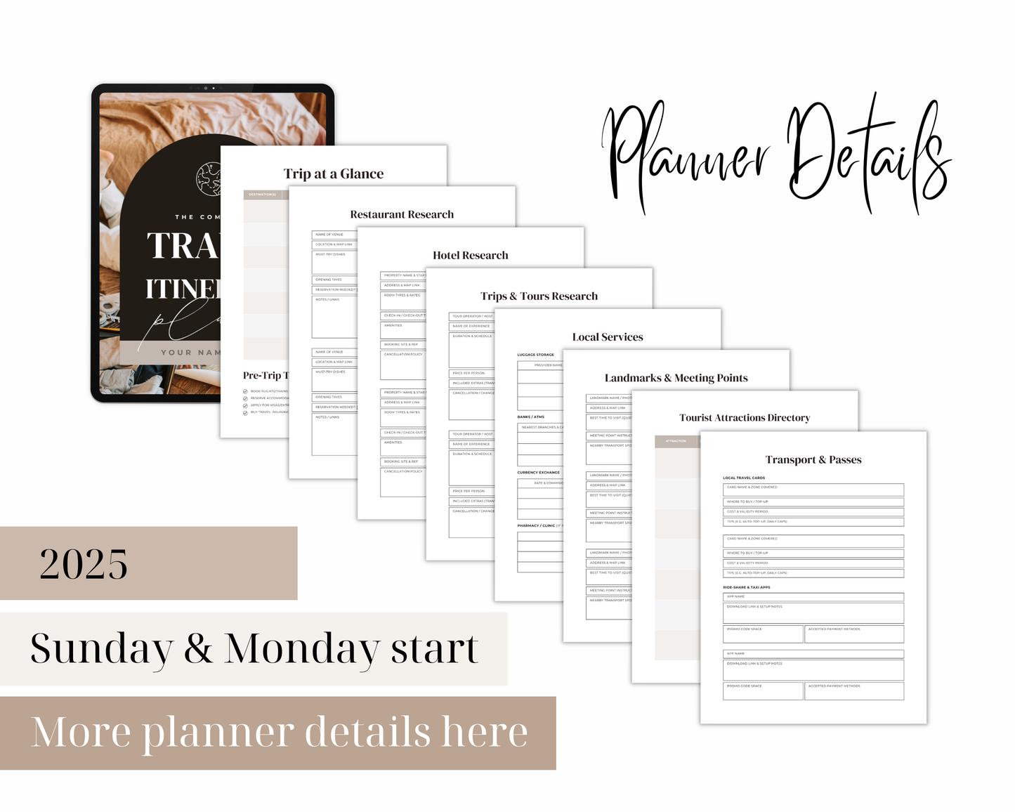 Travel Itinerary Planner