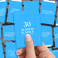 30 Business Startup Affirmation Cards