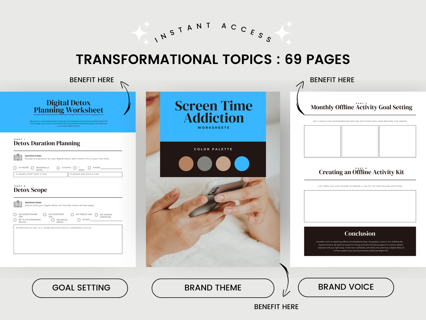 Screen Time Addiction Worksheet