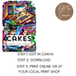 12th Birthday Food Labels
