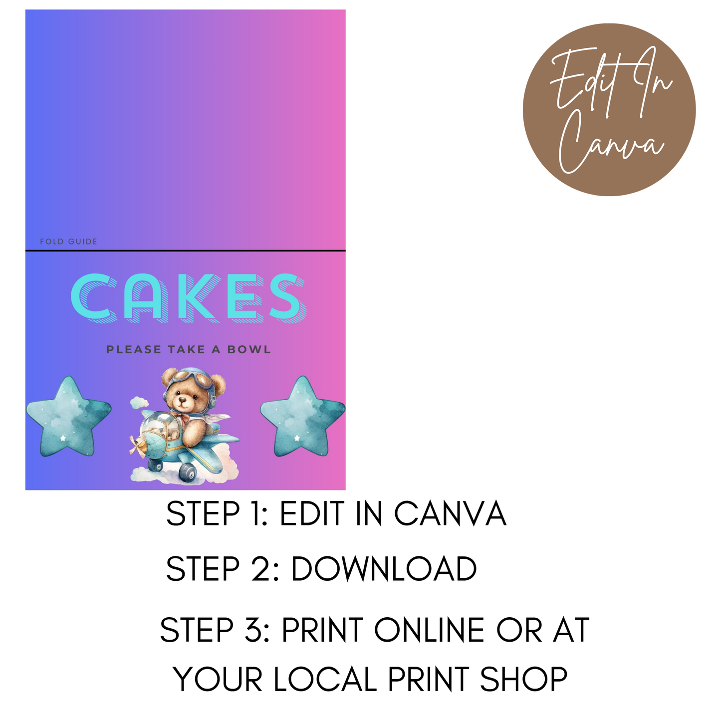2nd Birthday Girl Food Labels