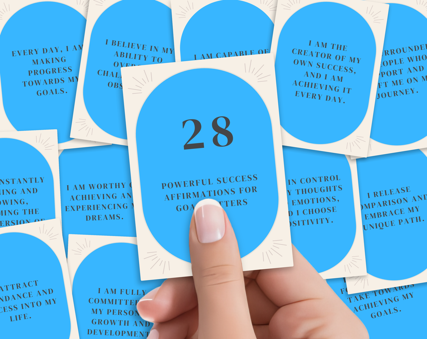 28 Goal Getter Affirmation Cards