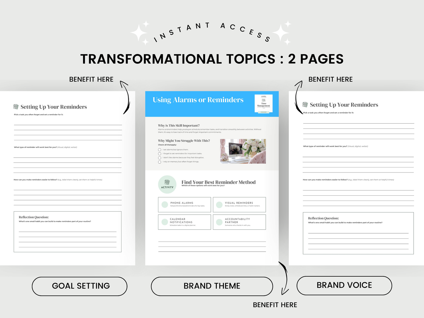 Using Alarms or Reminders