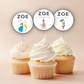 40th Birthday Cupcake Toppers Woman
