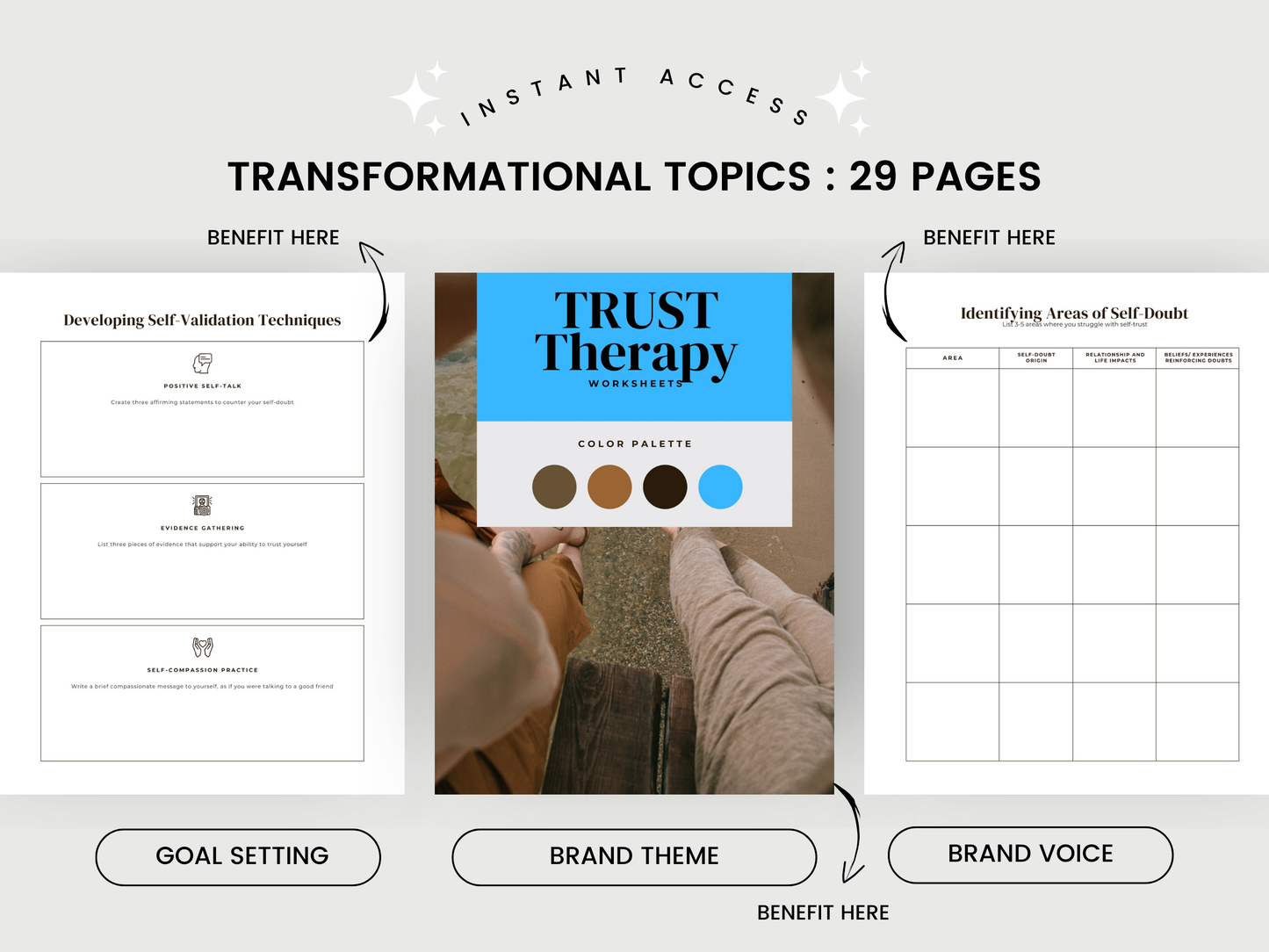 Trust Therapy Worksheets