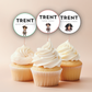 3rd Birthday Boy Cupcake Toppers