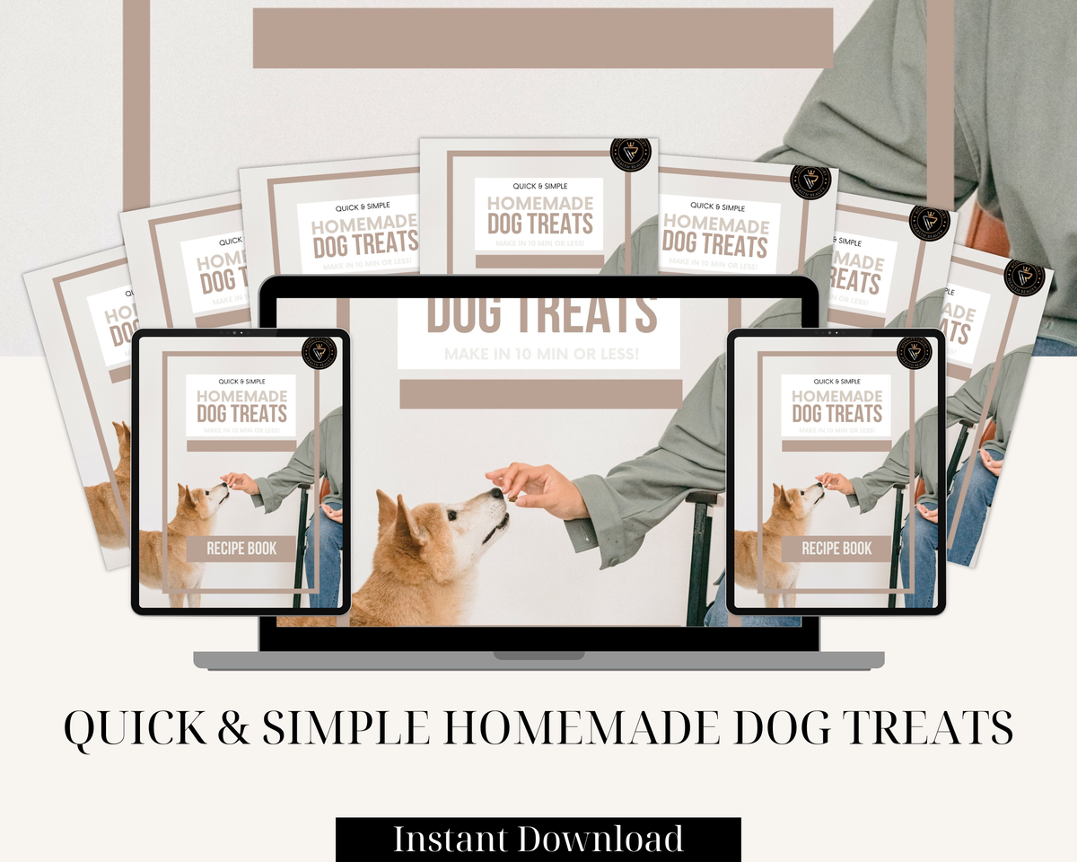 Homemade Dog Treats Recipe Book