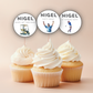 60th Birthday Cupcake Toppers Man