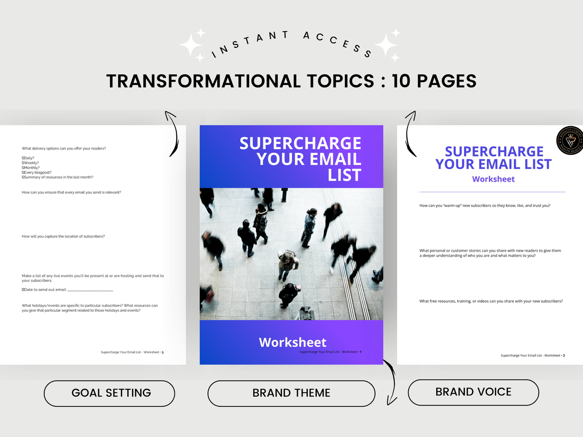 Email Marketing Worksheet