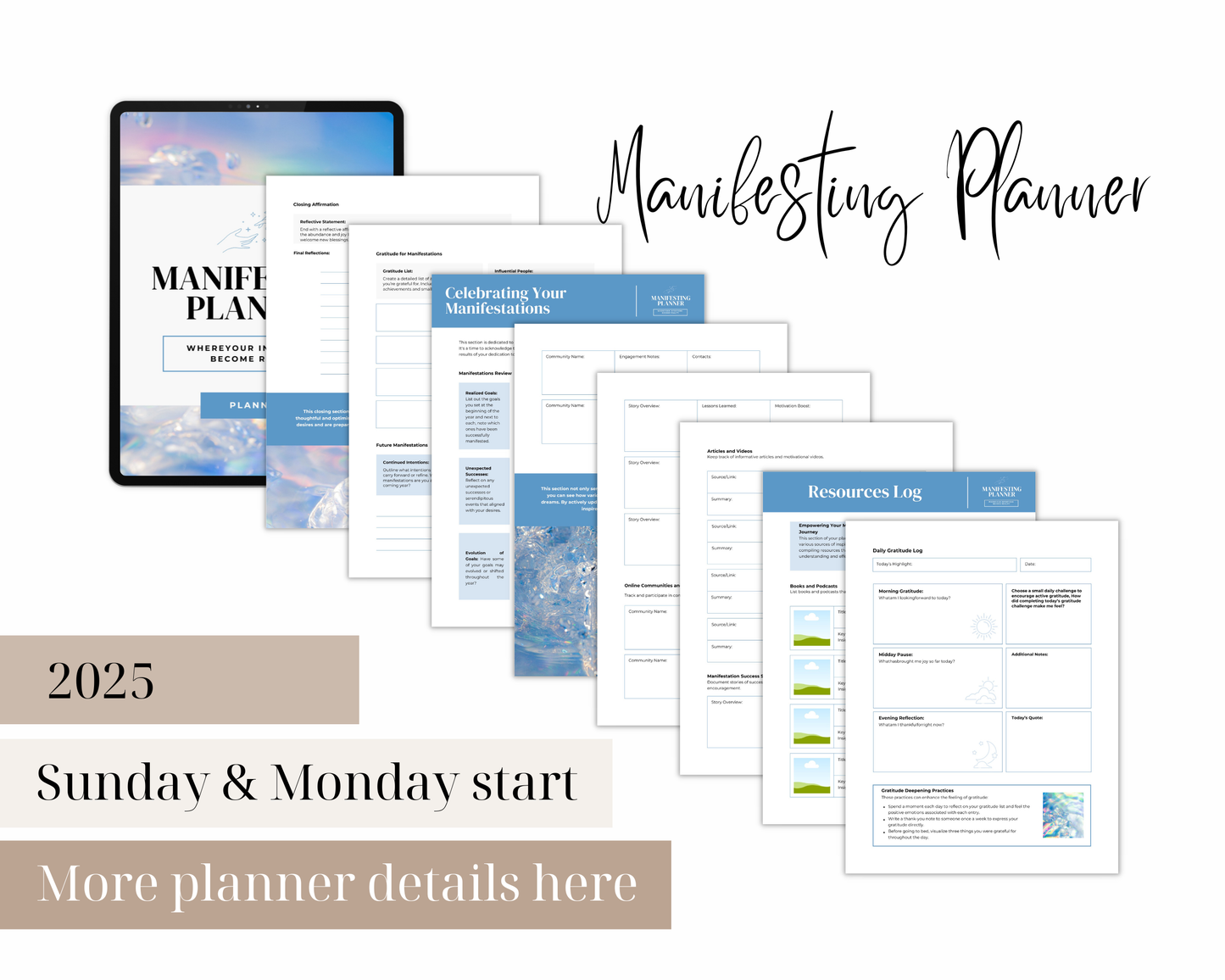 Manifesting Planner