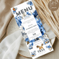 7th Birthday Menu