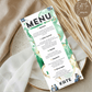 80th Birthday Menu Female