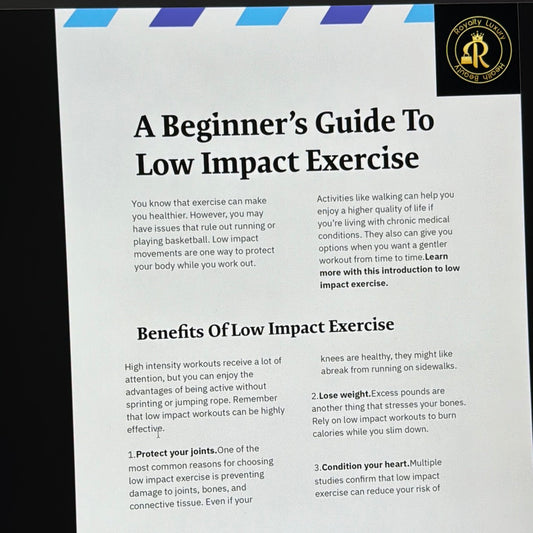A Beginner's Guide To Low Impact Exercise