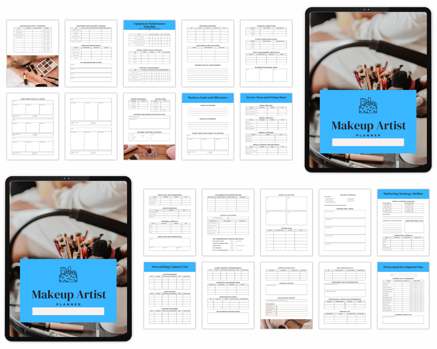 Makeup Artist Planner