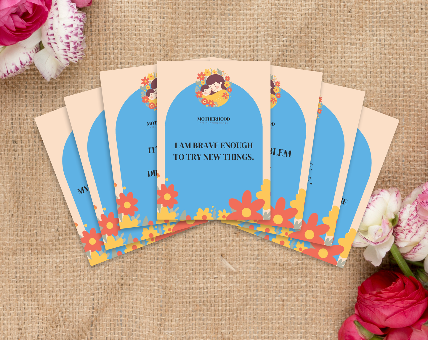 55 Motherhood Affirmation Cards