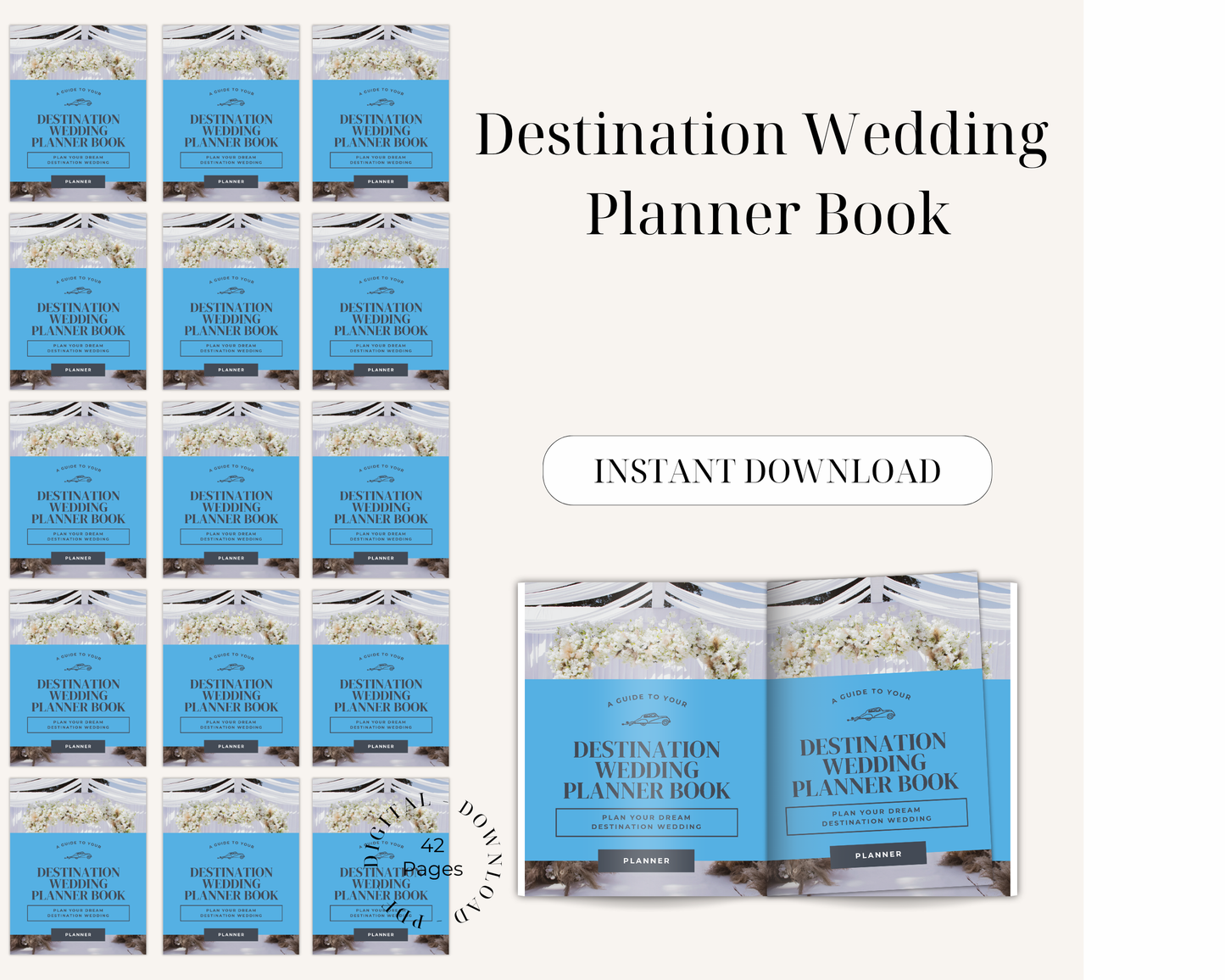 Destination Wedding Planner Book
