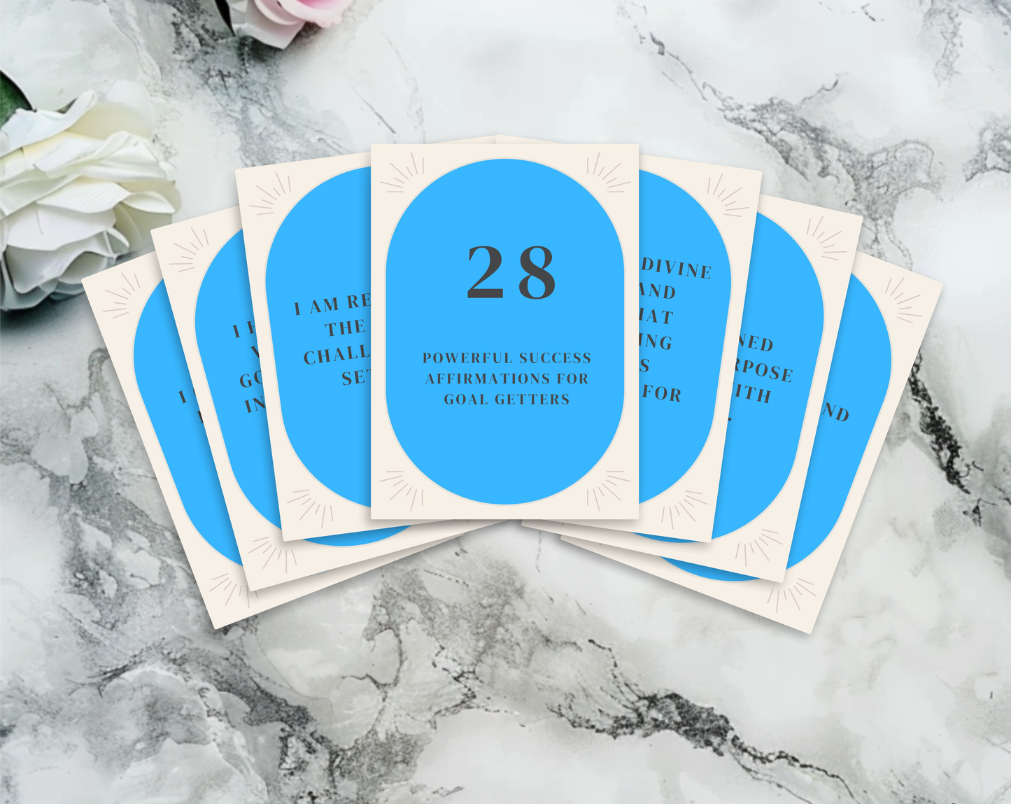 28 Goal Getter Affirmation Cards