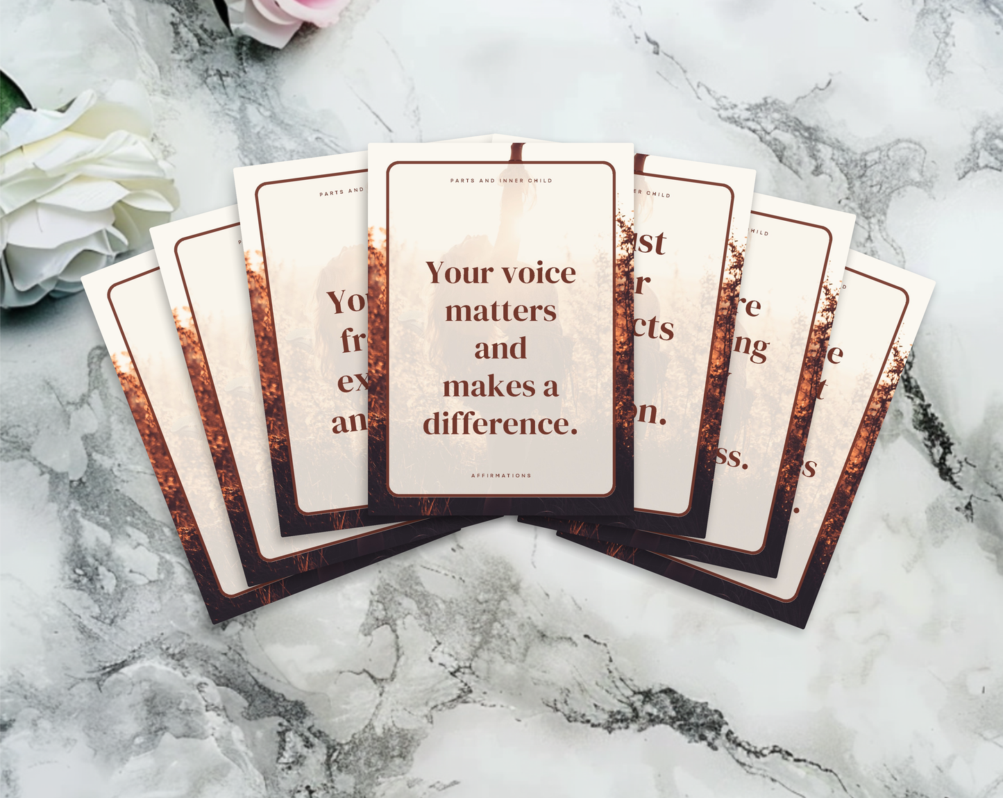 35 Parts and Inner Child Affirmation Cards