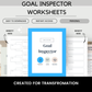 Goal Inspector Worksheets