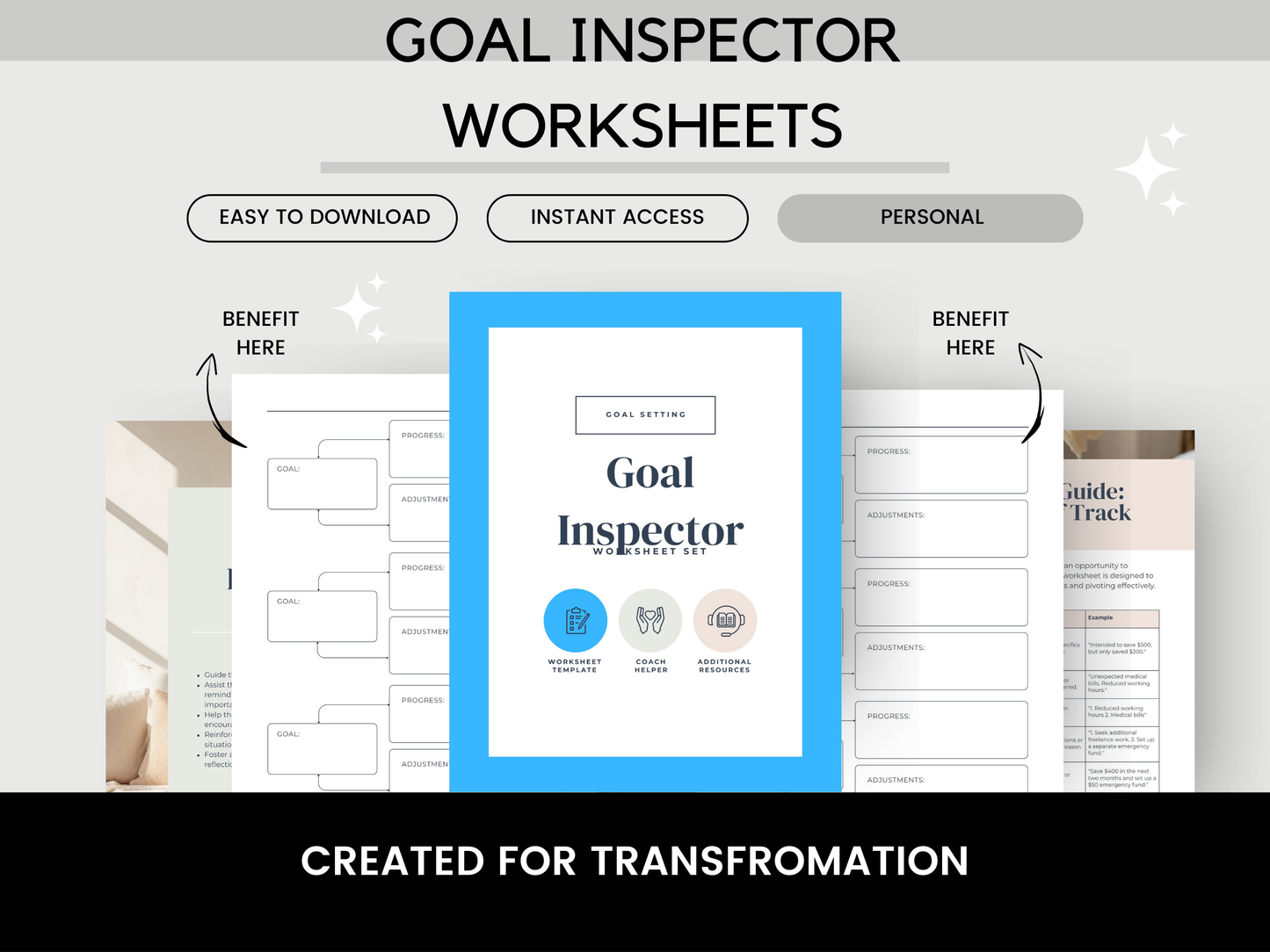 Goal Inspector Worksheets