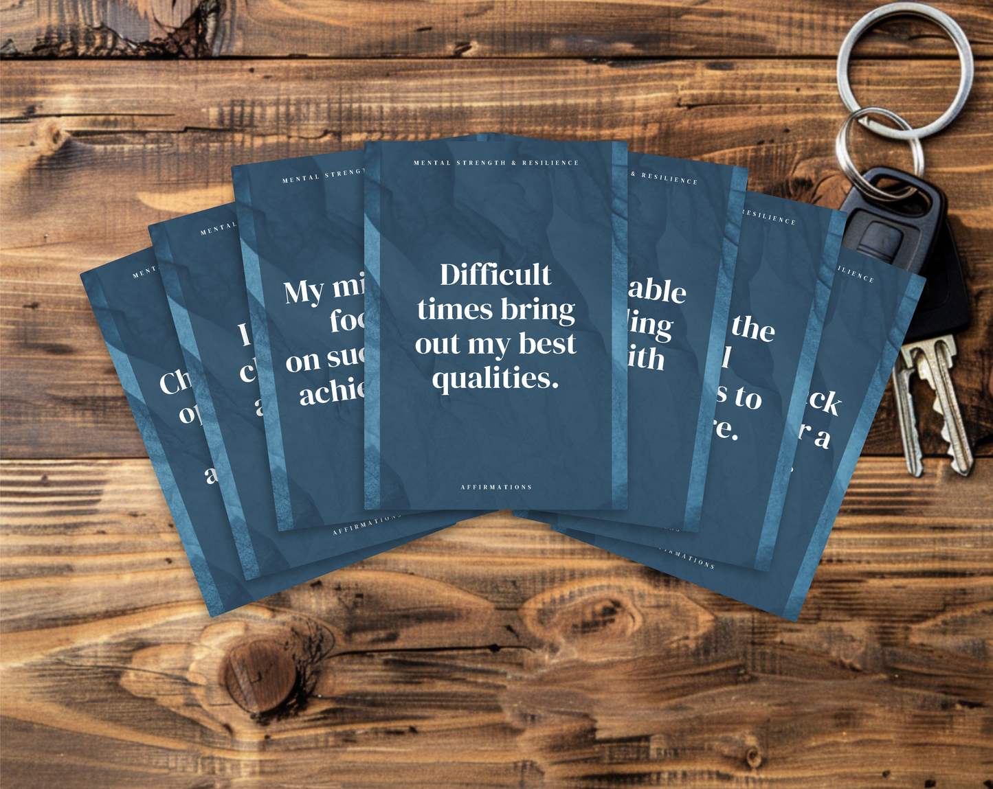 90 Mens Daily Affirmation Cards