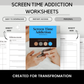 Screen Time Addiction Worksheet