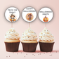 Halloween Cupcake Toppers