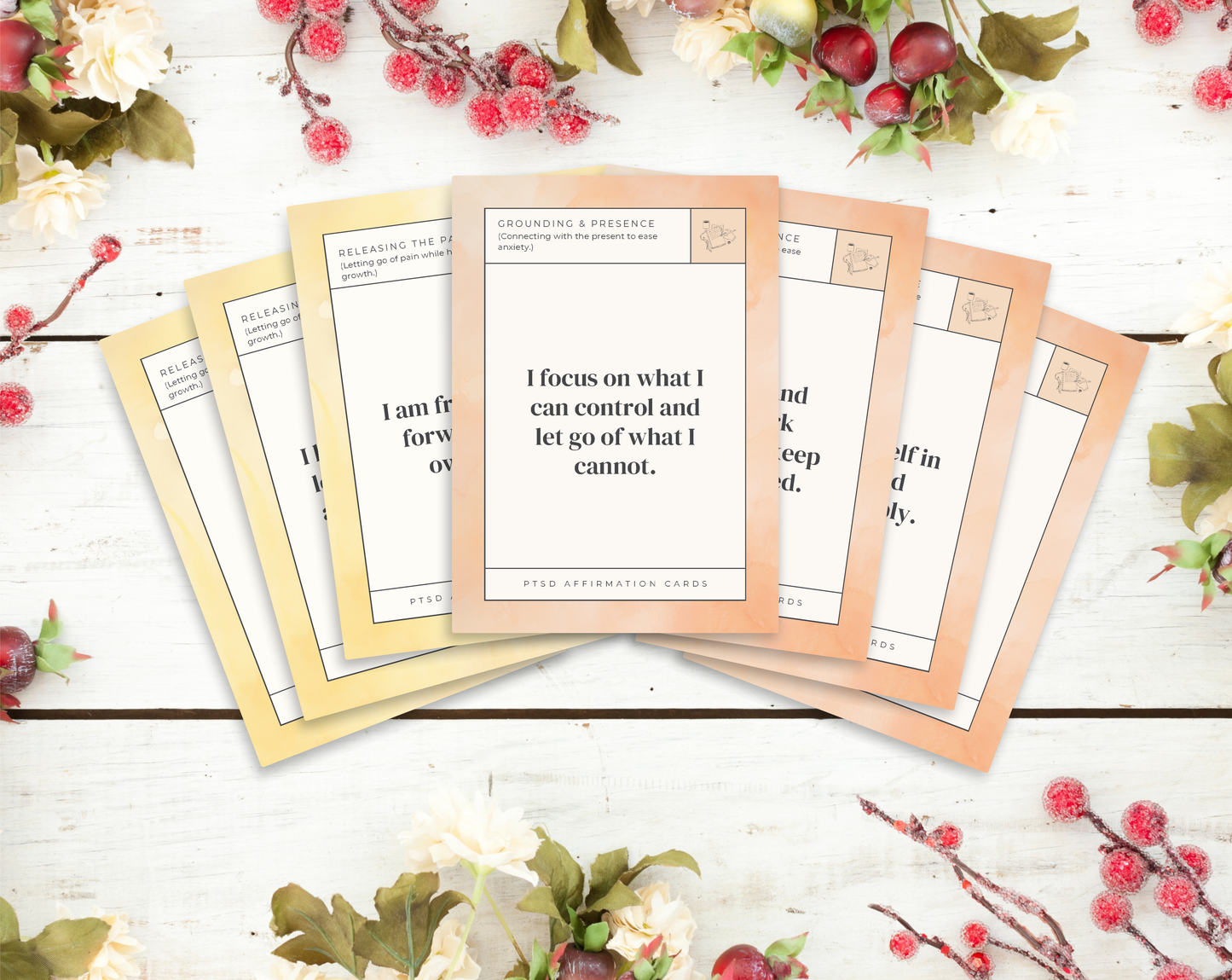 30 PTSD Affirmation Cards