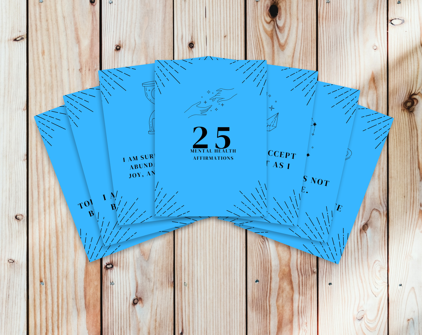 25 Mental Health Affirmation Cards