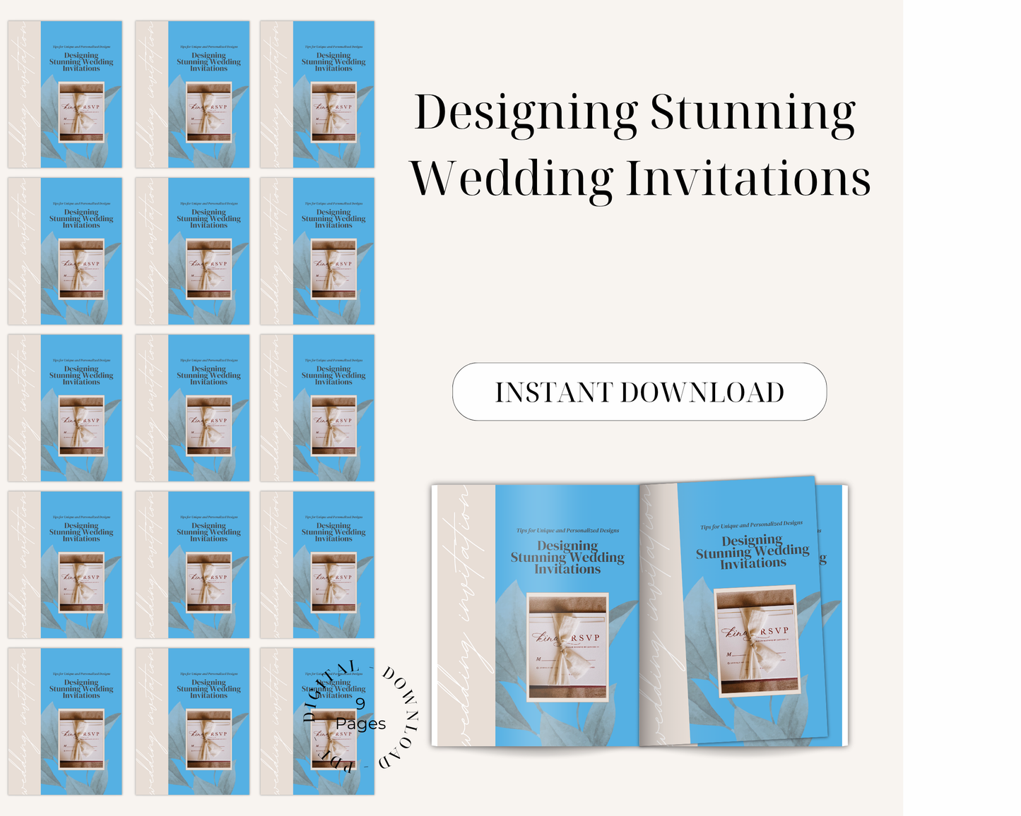 Designing Stunning Wedding Invitations